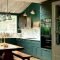 Beautiful And Cozy Green Kitchen Ideas01