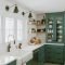 Beautiful And Cozy Green Kitchen Ideas02
