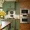 Beautiful And Cozy Green Kitchen Ideas09