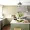 Beautiful And Cozy Green Kitchen Ideas17