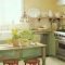 Beautiful And Cozy Green Kitchen Ideas22