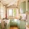 Beautiful And Cozy Green Kitchen Ideas23