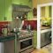 Beautiful And Cozy Green Kitchen Ideas30