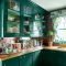 Beautiful And Cozy Green Kitchen Ideas39