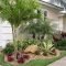 Beautiful Simple Front Yard Landscaping Design Ideas43