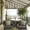 Elegant And Cozy Balcony Ideas17
