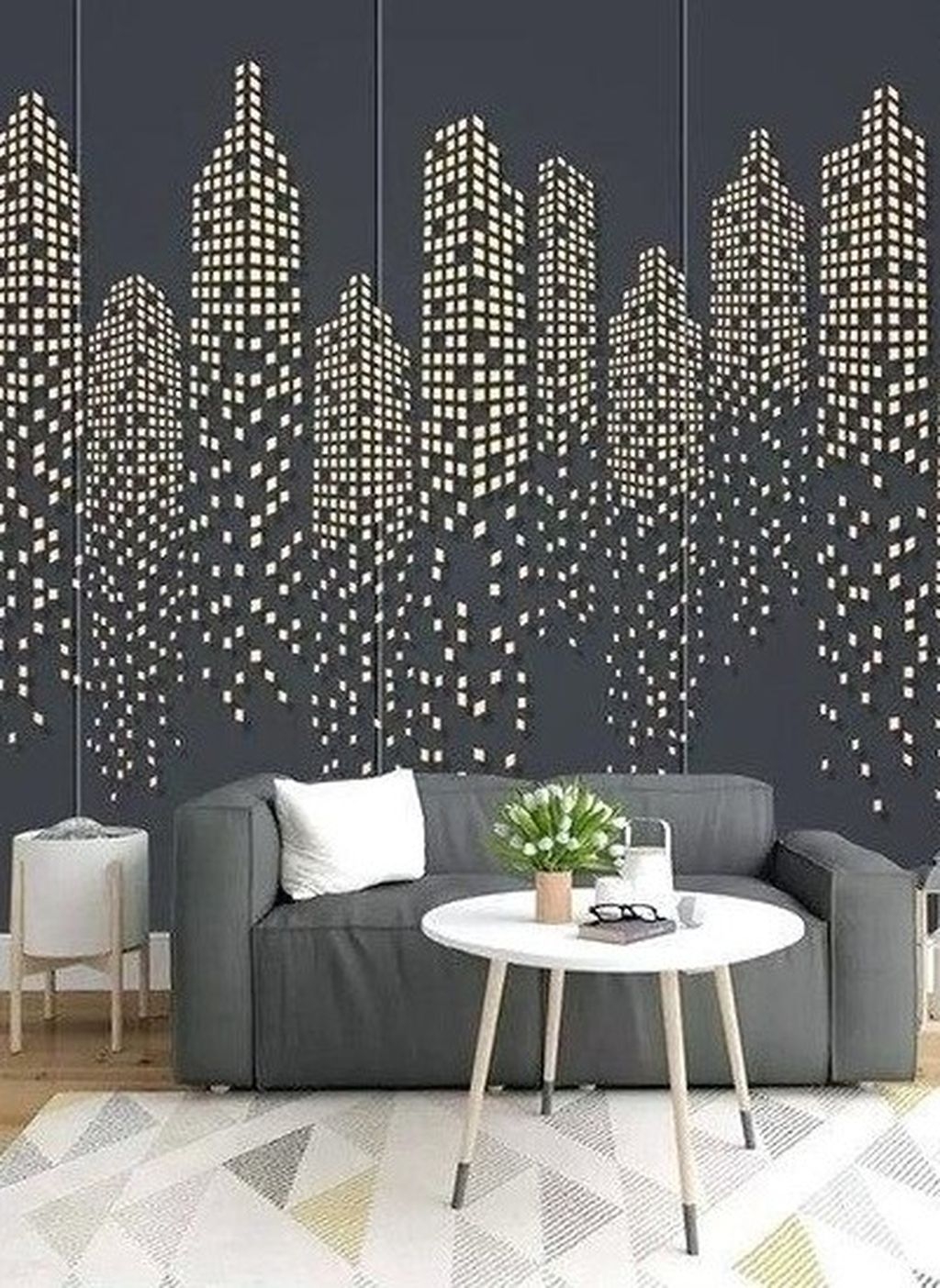 39 Modern Wallpaper Decoration For Living Room Ideas - BESTHOMISH