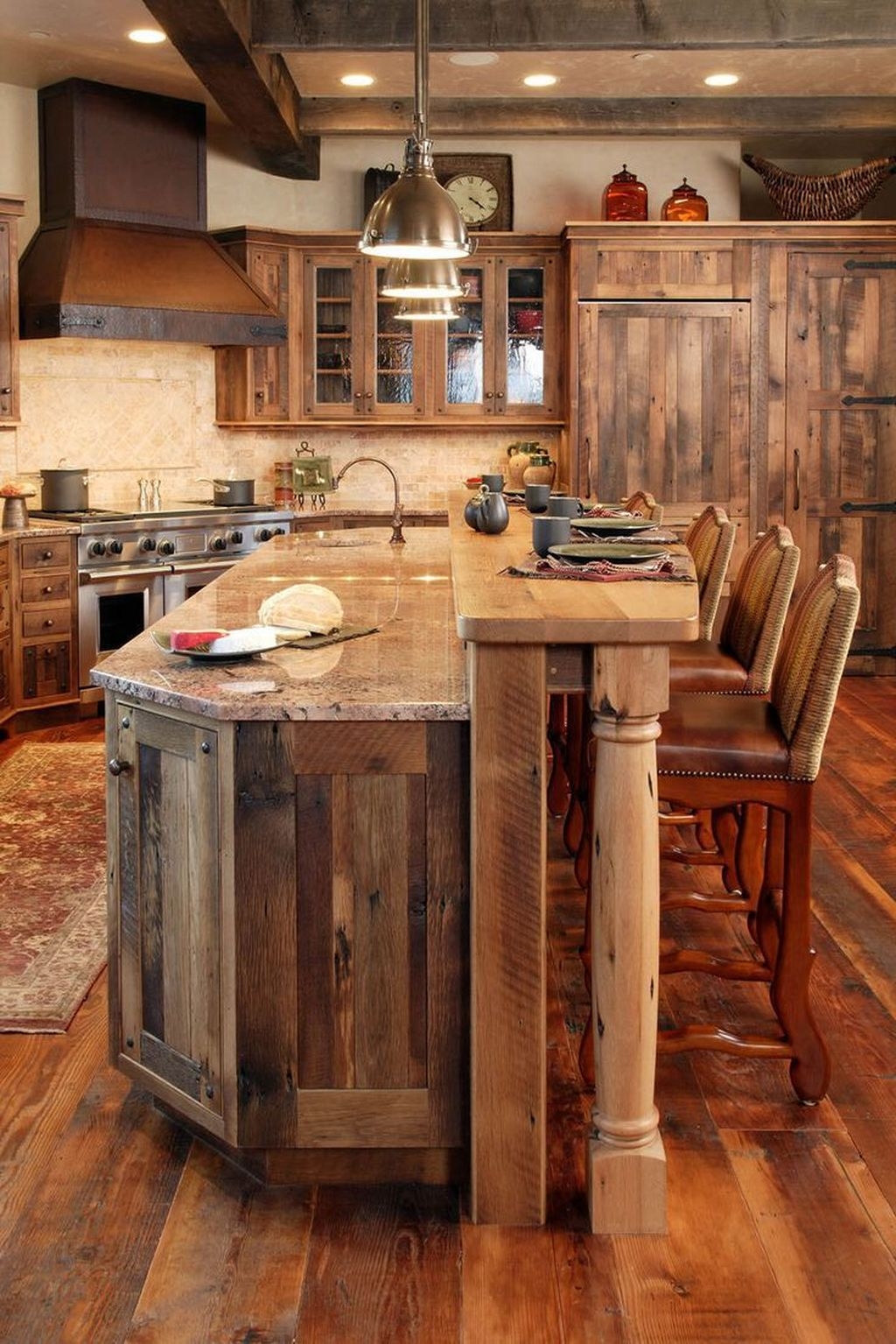 Warm Cozy Rustic Kitchen Designs For Your Cabin BESTHOMISH