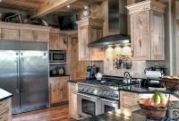 40 Warm Cozy Rustic Kitchen Designs For Your Cabin - BESTHOMISH