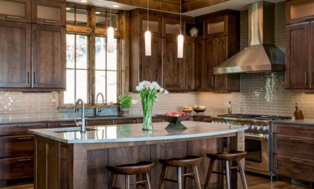 40 Warm Cozy Rustic Kitchen Designs For Your Cabin - BESTHOMISH