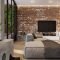 Awesome Brick Expose For Living Room20