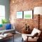 Awesome Brick Expose For Living Room21