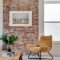 Awesome Brick Expose For Living Room40