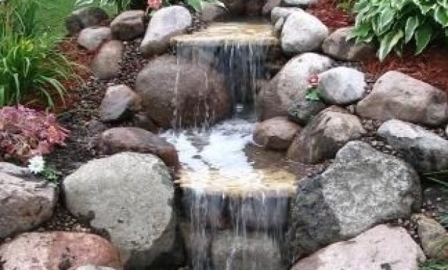 40 Awesome Garden Waterfall Ideas - BESTHOMISH