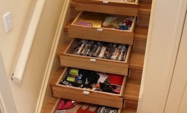 40 Extraordinary Stairs Storage Ideas - BESTHOMISH