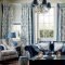 Cozy And Luxury Blue Living Room Ideas02