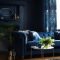 Cozy And Luxury Blue Living Room Ideas29