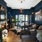 Cozy And Luxury Blue Living Room Ideas42