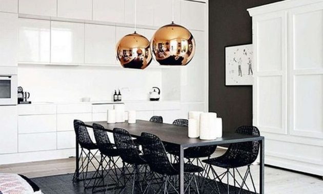 46 Luxurious Black And Gold Dining Room Ideas For Inspiration - BESTHOMISH