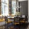Luxurious Black And Gold Dining Room Ideas For Inspiration18