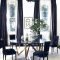 Luxurious Black And Gold Dining Room Ideas For Inspiration23