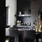 Luxurious Black And Gold Dining Room Ideas For Inspiration28