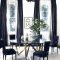 Luxurious Black And Gold Dining Room Ideas For Inspiration29