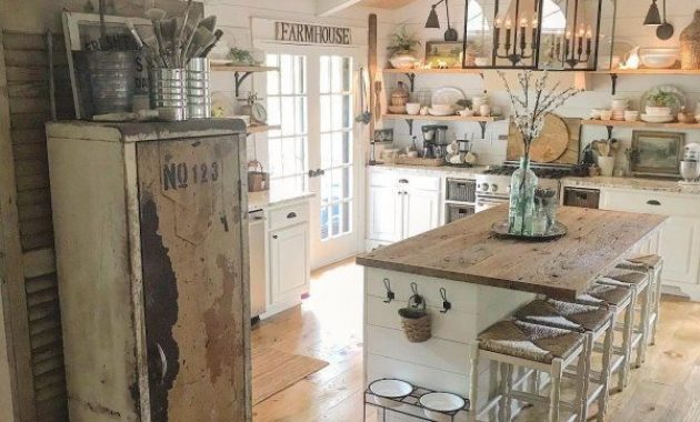 40 Cozy Rustic Kitchen Designs - BESTHOMISH