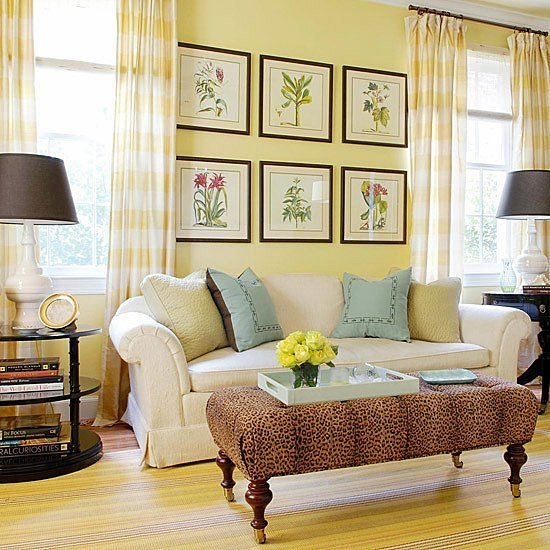 40 Extraordinary Yellow Living Room Ideas