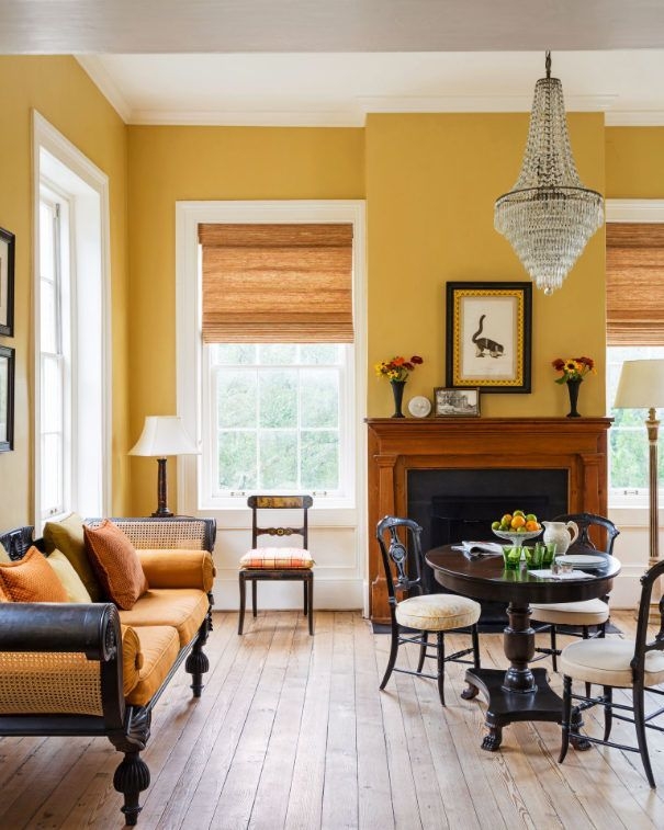 Extraordinary Yellow Living Room Ideas34