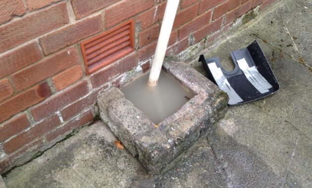 What are the common causes of blocked drains?
