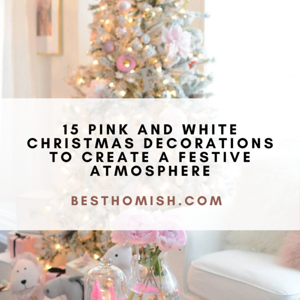 15 Pink And White Christmas Decorations