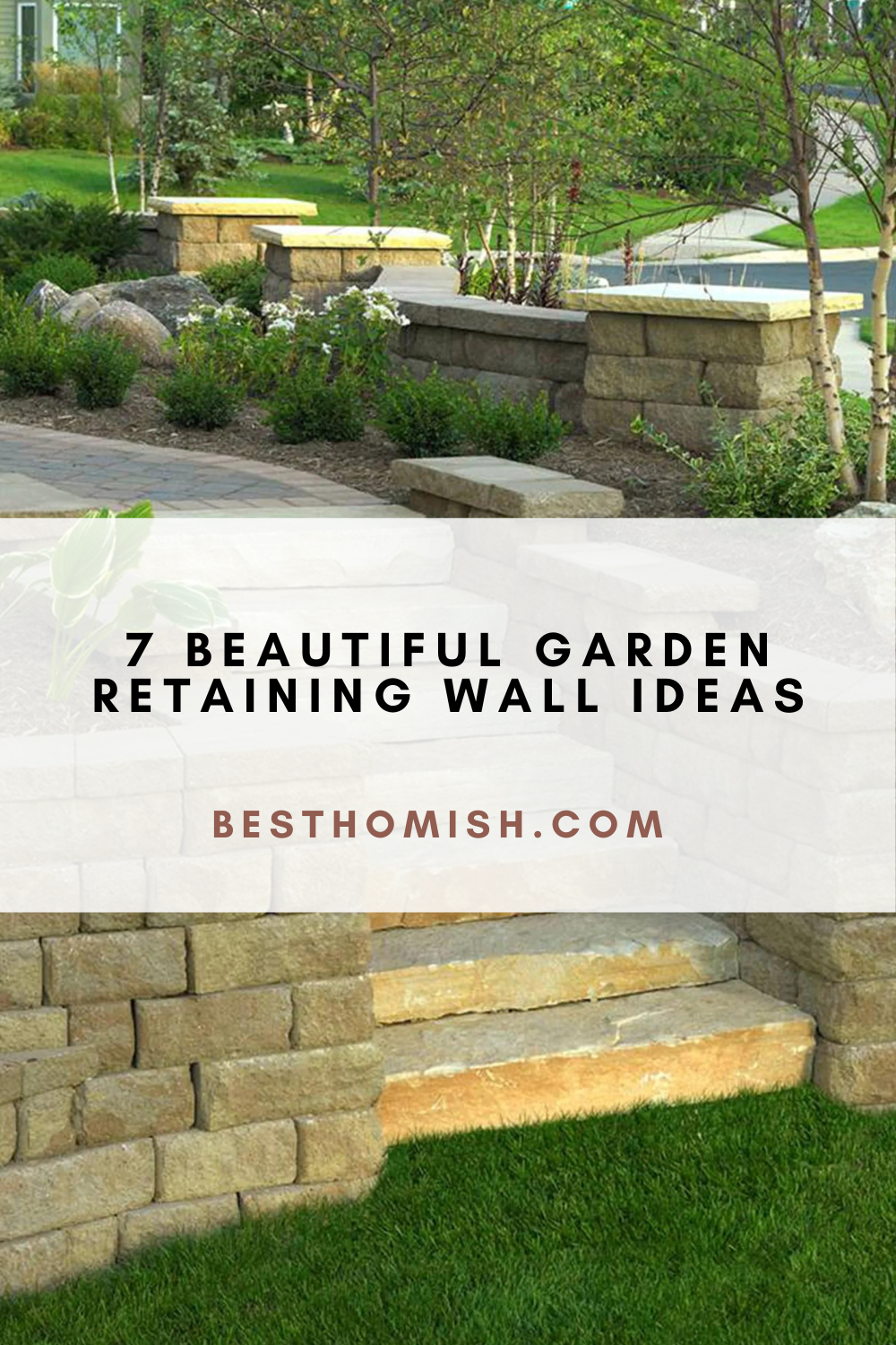 7 Beautiful Garden Retaining Wall Ideas