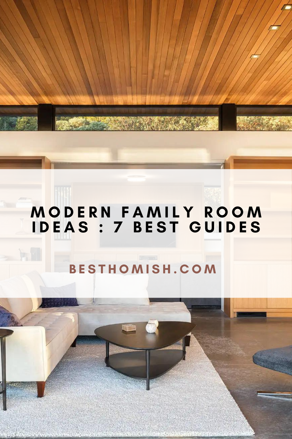 Modern Family Room Ideas : 7 Best Guides