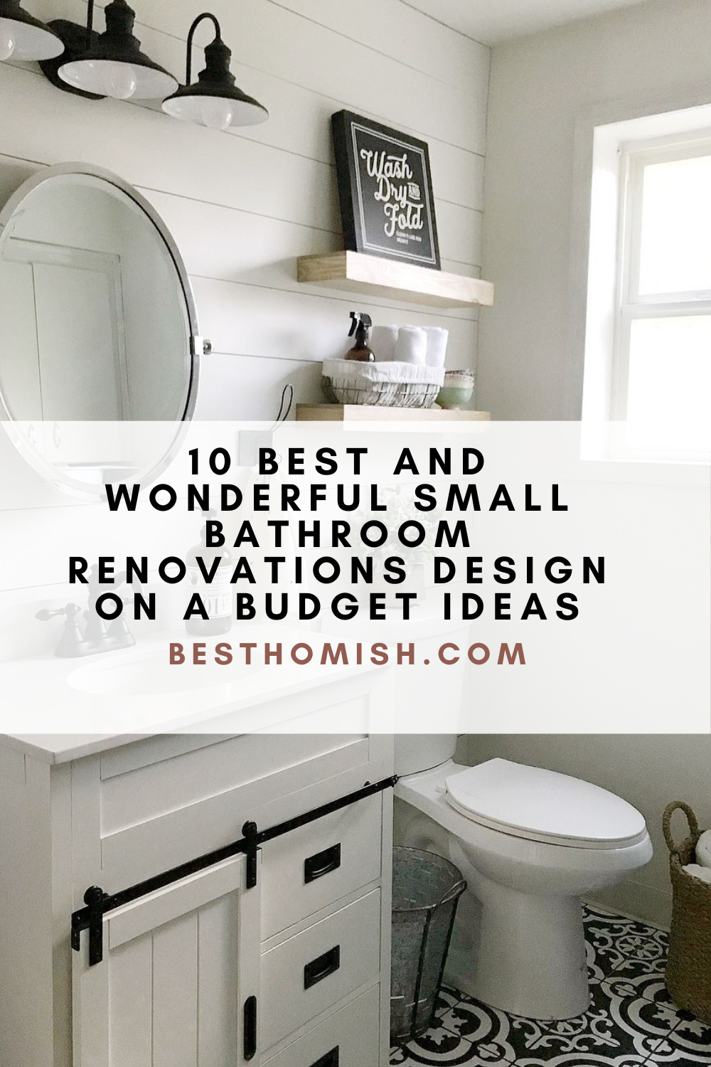 10 Best And Wonderful Small Bathroom Renovations Design On A Budget Ideas