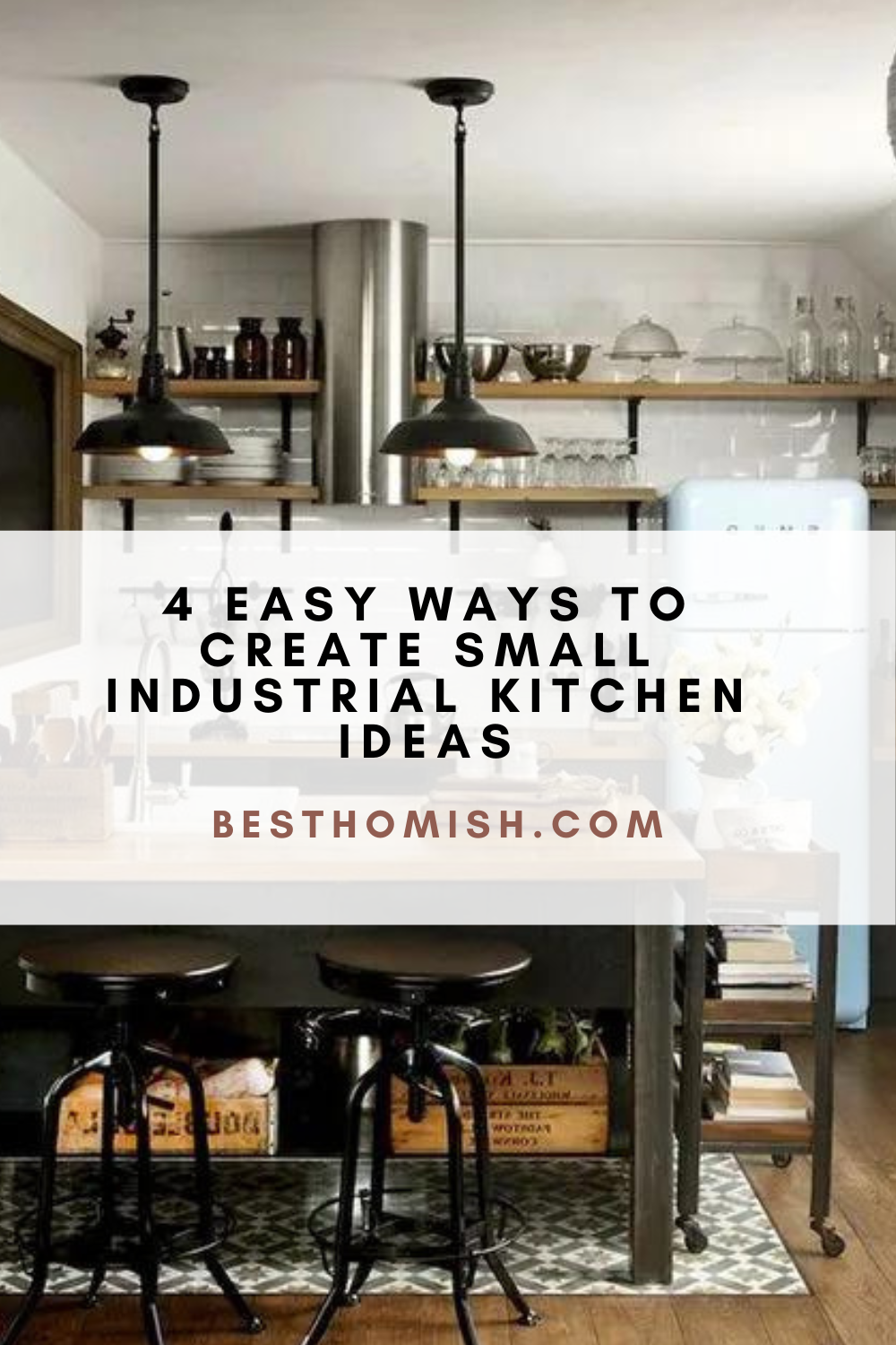 4 Easy Ways To Create Small Industrial Kitchen Ideas