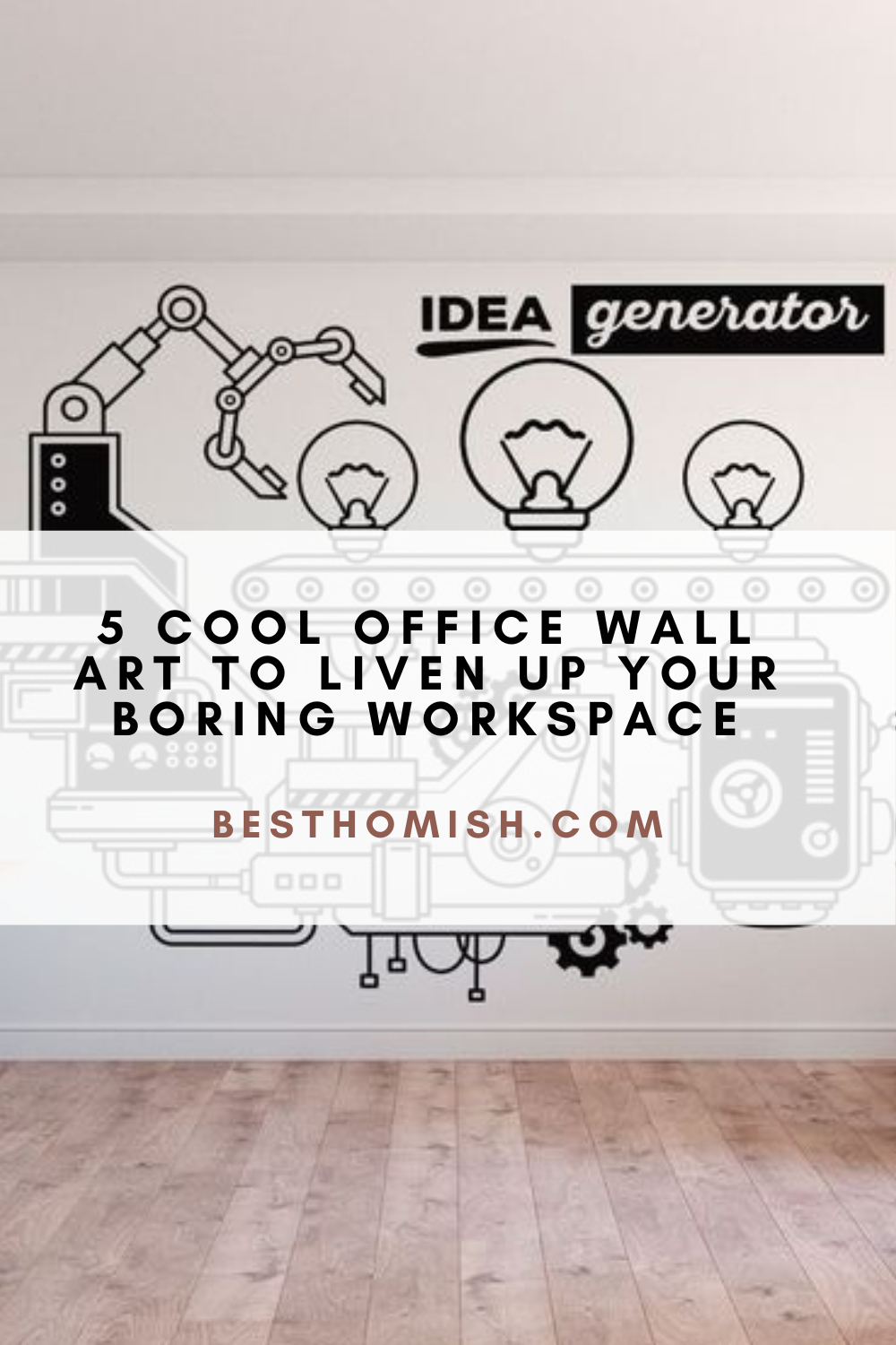 5 Cool Office Wall Art to Liven Up Your Boring Workspace