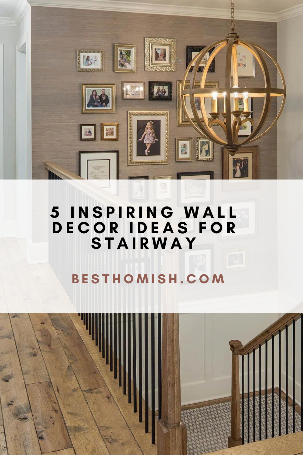 5 Inspiring Wall Decor Ideas For Stairway