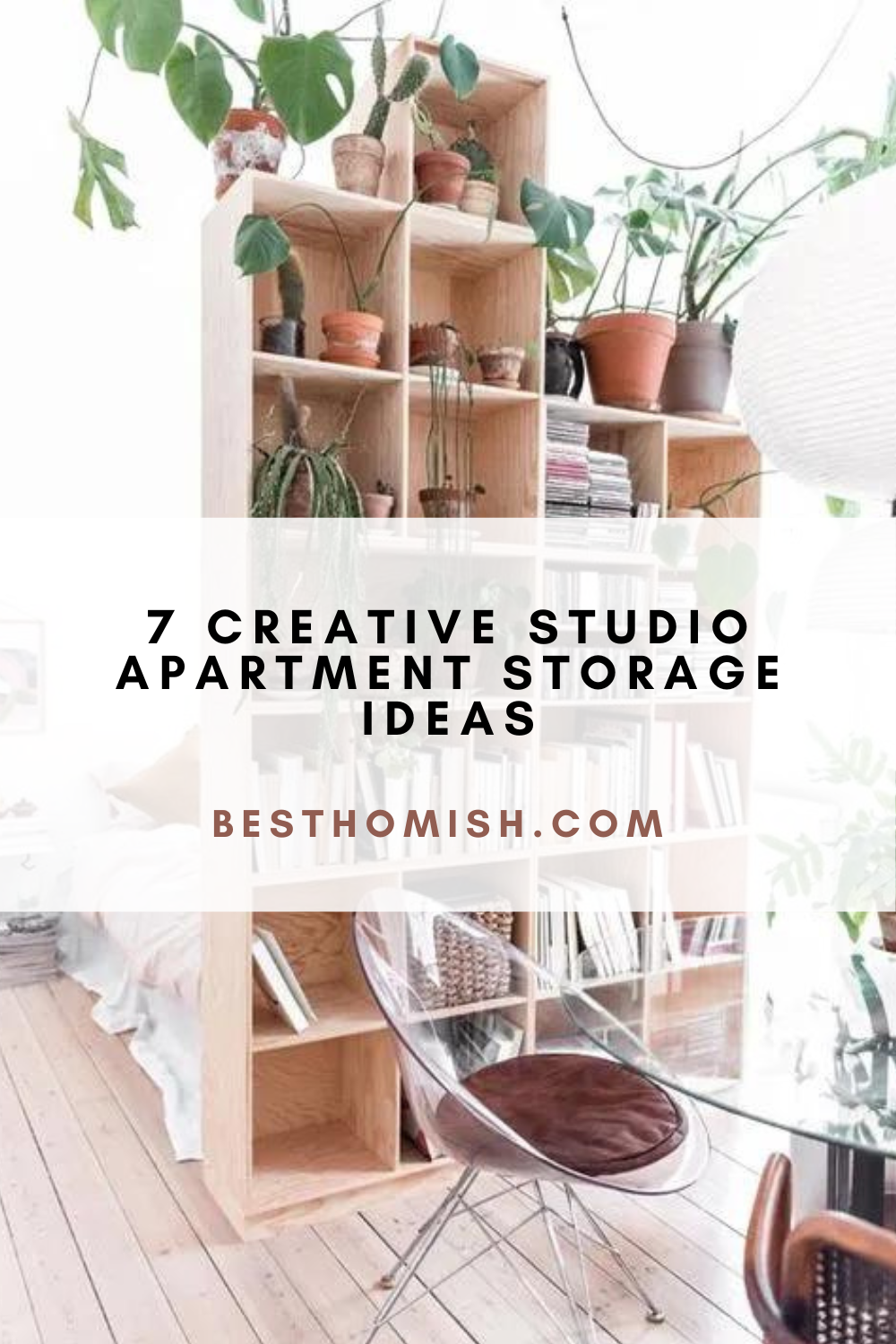 7 Creative Studio Apartment Storage Ideas