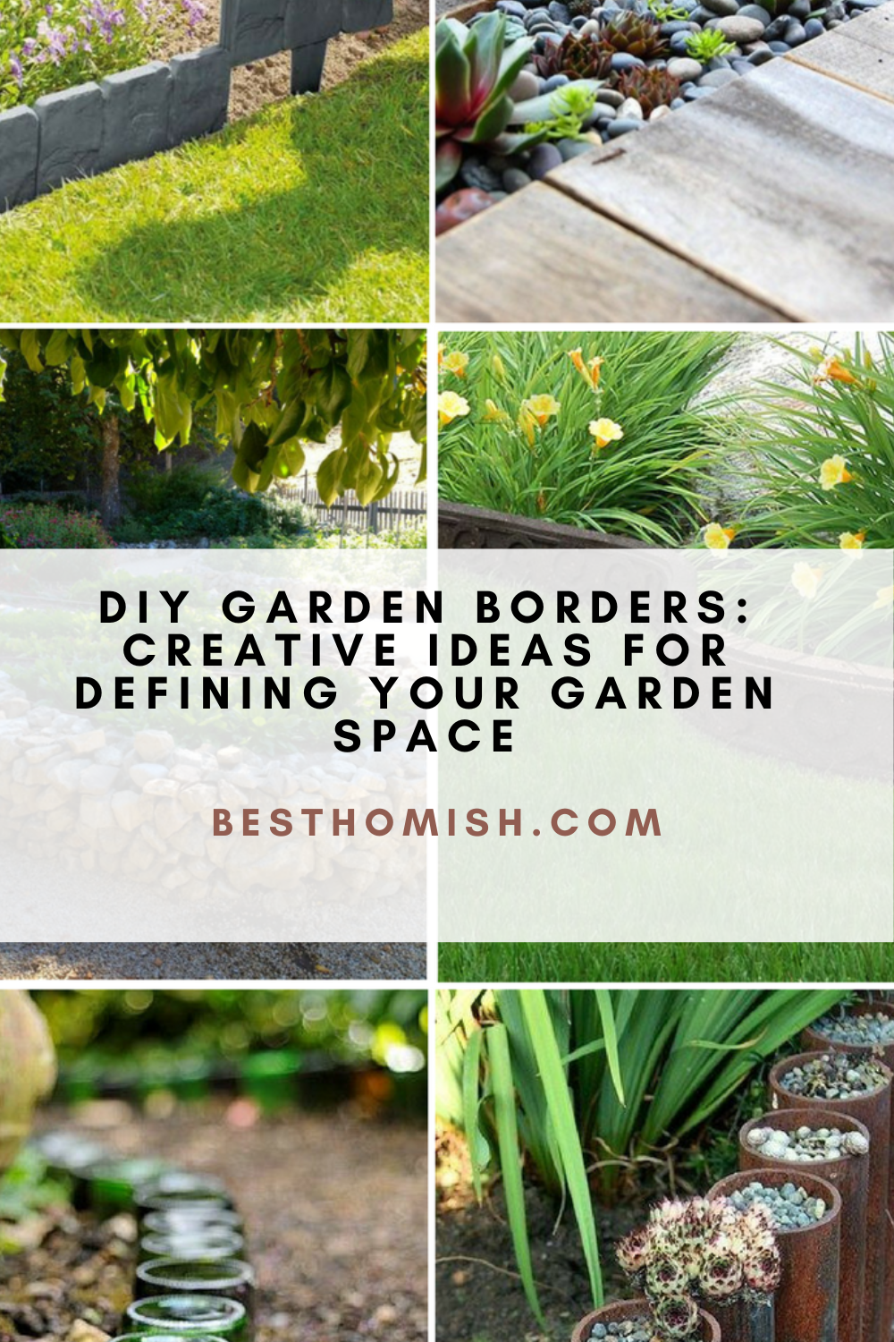 DIY Garden Borders: Creative Ideas For Defining Your Garden Space